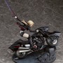 黒いバイクを乗り回す美女…『FGO』セイバーオルタの躍動感あふれるフィギュアが再販！PVでキュイラッシェ・ノワールを駆る姿が忠実再現