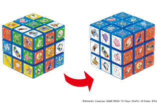 「ポケモン」よりルービックキューブが発売！6面を揃える通常の遊び方のほか、パルデア地方のポケモンのみを揃える遊び方も 画像